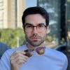 safine com br oculos 2 em 1 clip on masculino redondo marrom degrade alex 4