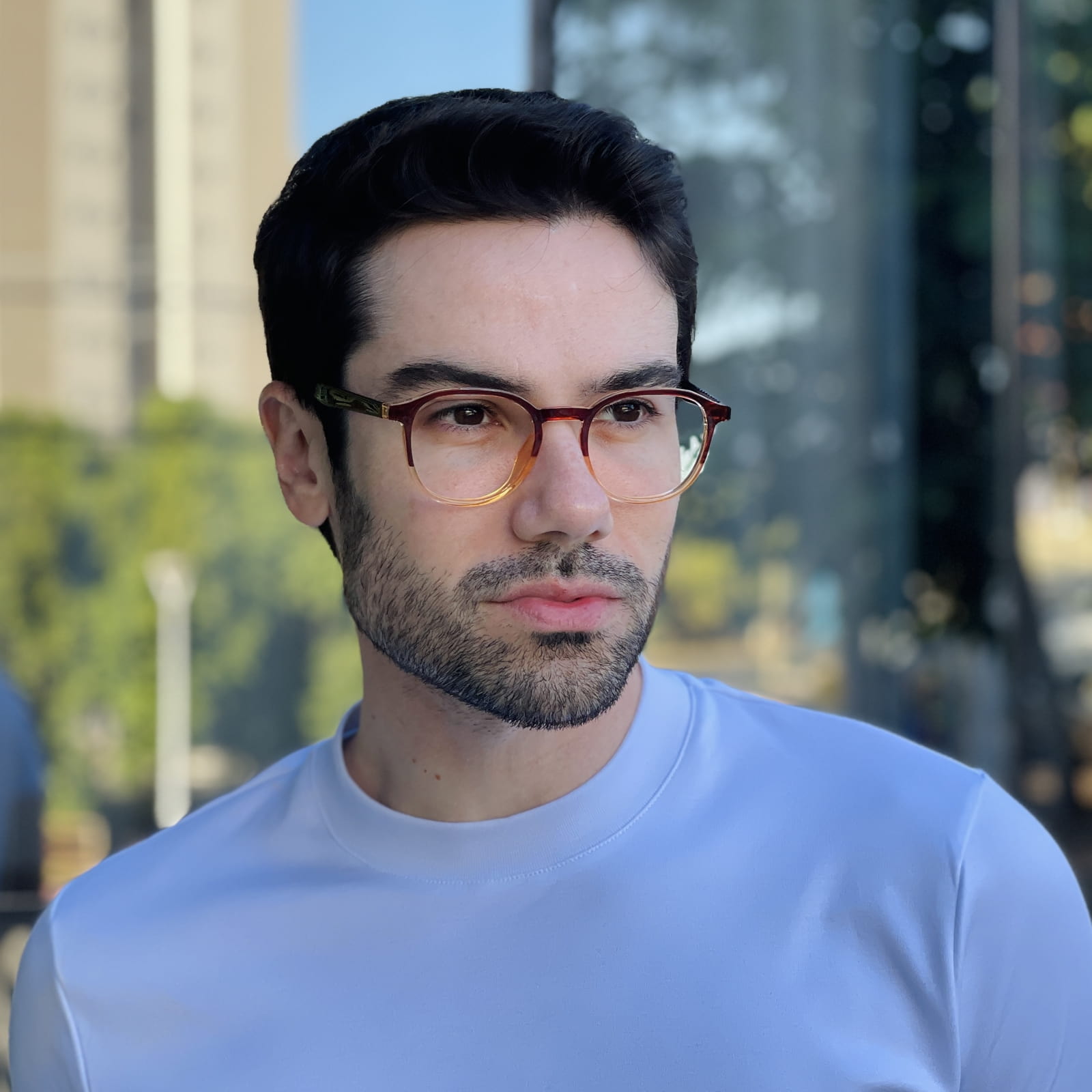 safine com br oculos 2 em 1 clip on masculino redondo marrom degrade alex 9 safine com br oculos 2 em 1 clip on masculino redondo marrom degrade alex 9