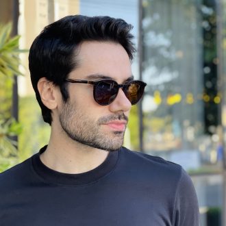 safine com br oculos 2 em 1 clip on masculino redondo marrom joao 1