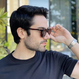 safine com br oculos 2 em 1 clip on masculino redondo marrom joao 2