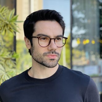 safine com br oculos 2 em 1 clip on masculino redondo marrom joao 9