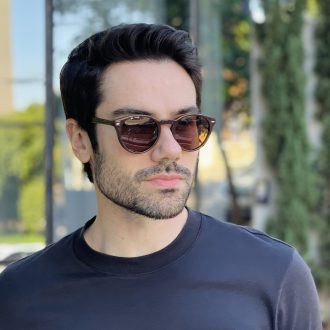 safine com br oculos 2 em 1 clip on masculino redondo marrom paulo 2 0