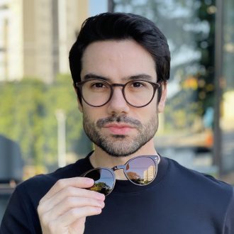 safine com br oculos 2 em 1 clip on masculino redondo marrom paulo 2 0 4