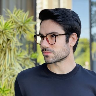 safine com br oculos 2 em 1 clip on masculino redondo tartaruga joao 11