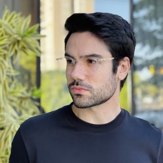 safine com br oculos 2 em 1 clip on masculino redondo transparente joao 11