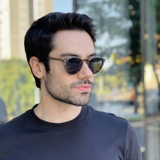 safine com br oculos 2 em 1 clip on masculino redondo verde transparente paulo 1