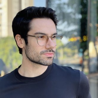 safine com br oculos 2 em 1 clip on masculino redondo verde transparente paulo 10