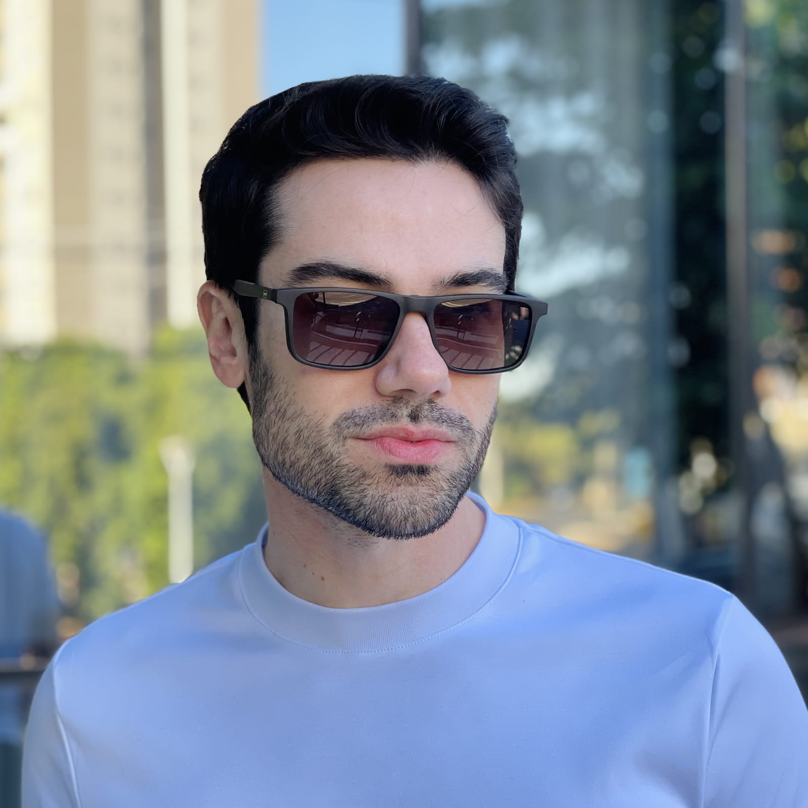 safine com br oculos 2 em 1 clip on masculino retangular marrom vini safine com br oculos 2 em 1 clip on masculino retangular marrom vini