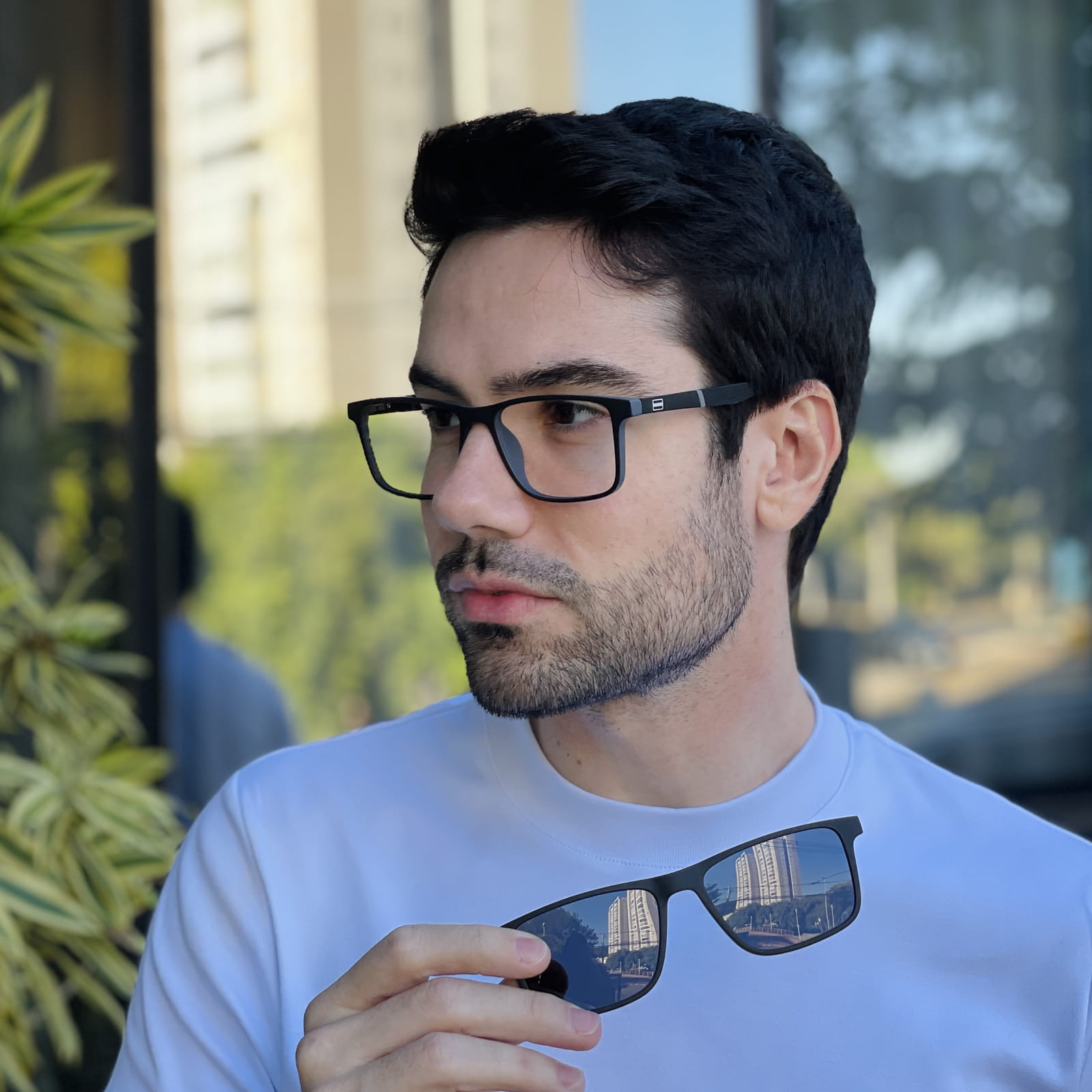 safine com br oculos 2 em 1 clip on masculino retangular preto e cinza vini 7 safine com br oculos 2 em 1 clip on masculino retangular preto e cinza vini 7