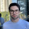 safine com br oculos 2 em 1 clip on masculino retangular preto e cinza vini 8