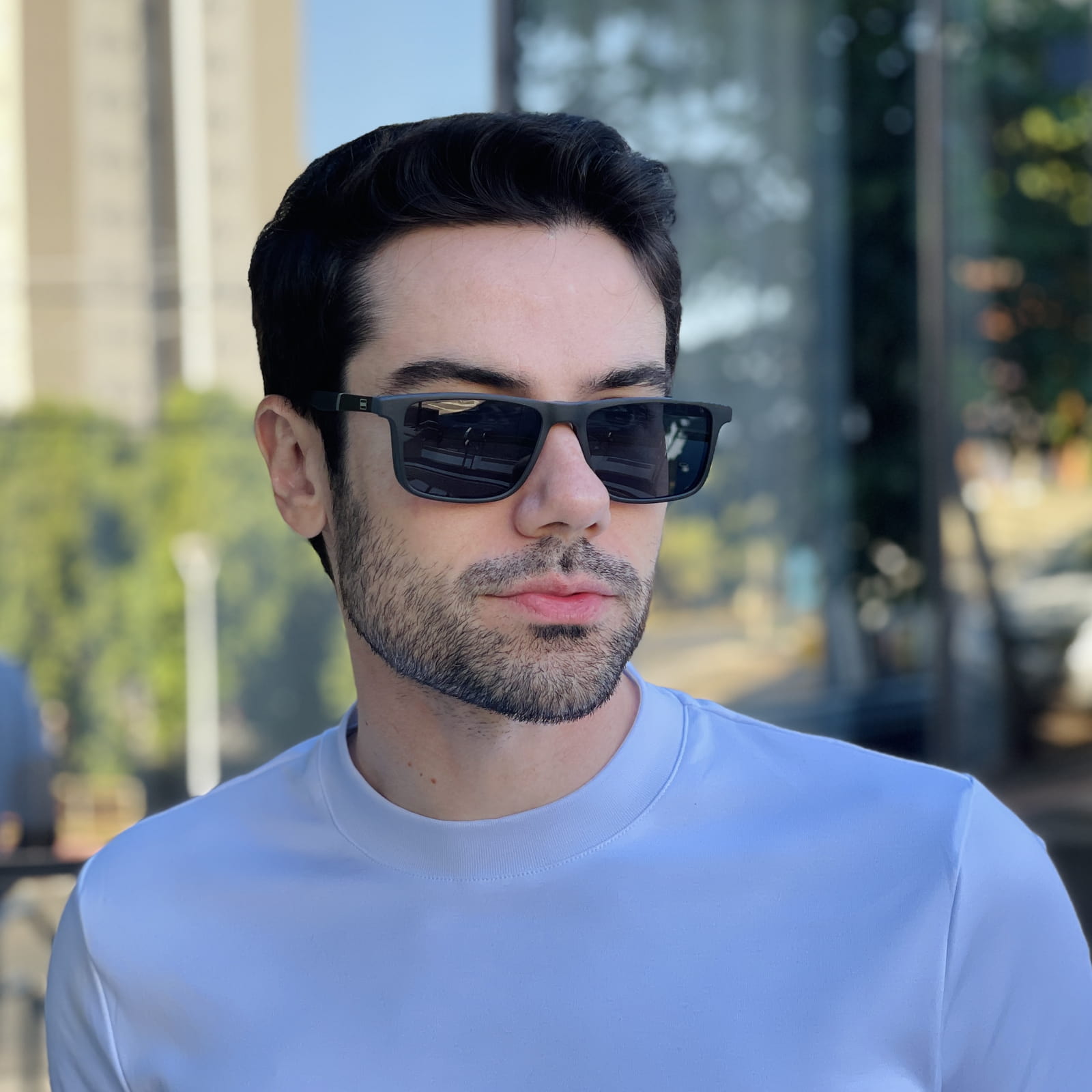 safine com br oculos 2 em 1 clip on masculino retangular preto e cinza vini safine com br oculos 2 em 1 clip on masculino retangular preto e cinza vini
