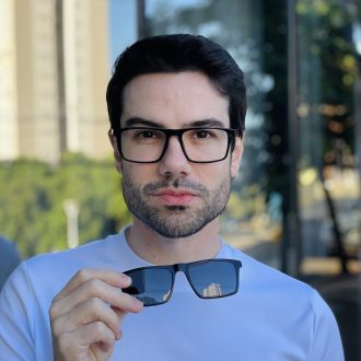 safine com br oculos 2 em 1 clip on masculino retangular preto leo 5