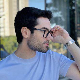 safine com br oculos 2 em 1 clip on masculino retangular preto vini 10