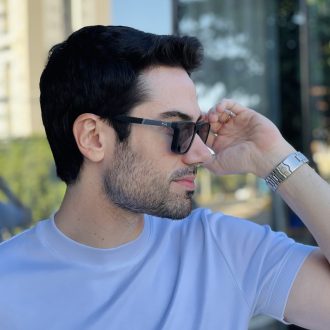 safine com br oculos 2 em 1 clip on masculino retangular preto vini 2