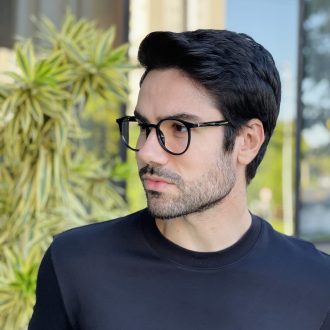 safine com br oculos 2 em 1 clip on redondo preto joao 11