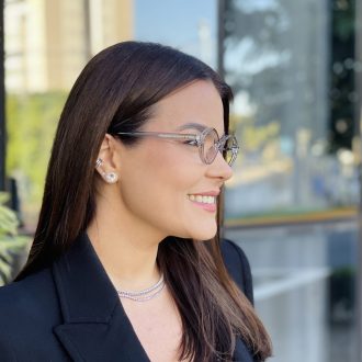 safine com br oculos de grau feminino oval cinza mia 2