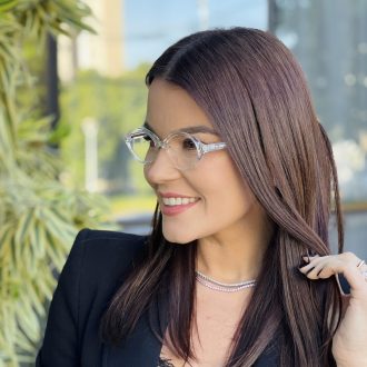 safine com br oculos de grau feminino oval transparente mia