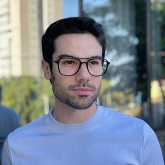 safine com br oculos de grau masculino aviador preto matheus 1