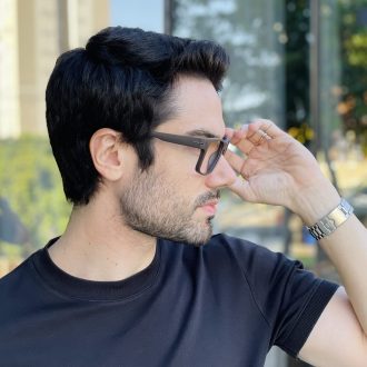 safine com br oculos de grau masculino quadrado marrom jean 2 0 3