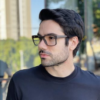 safine com br oculos de grau masculino quadrado marrom jean 2 0 4