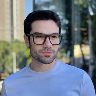 safine com br oculos de grau masculino quadrado preto fosco oliver 2 0 1