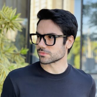 safine com br oculos de grau masculino quadrado preto oliver 2 0 4