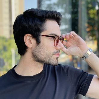safine com br oculos de grau masculino redondo marrom caue 2 0 2