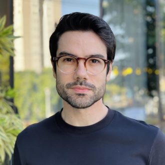 safine com br oculos de grau masculino redondo marrom degrade bernardo 2 0