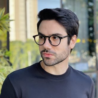 safine com br oculos de grau masculino redondo preto bernardo 2 0 4
