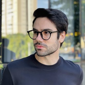 safine com br oculos de grau masculino redondo preto caue 2 0 3