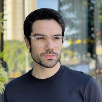 safine com br oculos de grau masculino redondo transparente bernardo 2 0 6