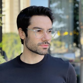 safine com br oculos de grau masculino redondo transparente bernardo 2 0 7