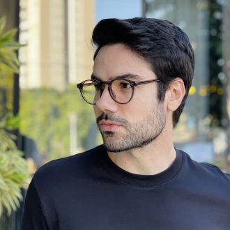 safine com br oculos de grau masculino redondo verde bernardo 2 0 4