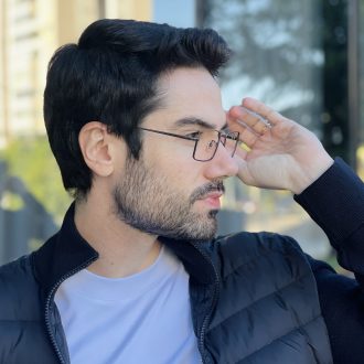 safine com br oculos de grau masculino retangular grafite fabio 2 0 2