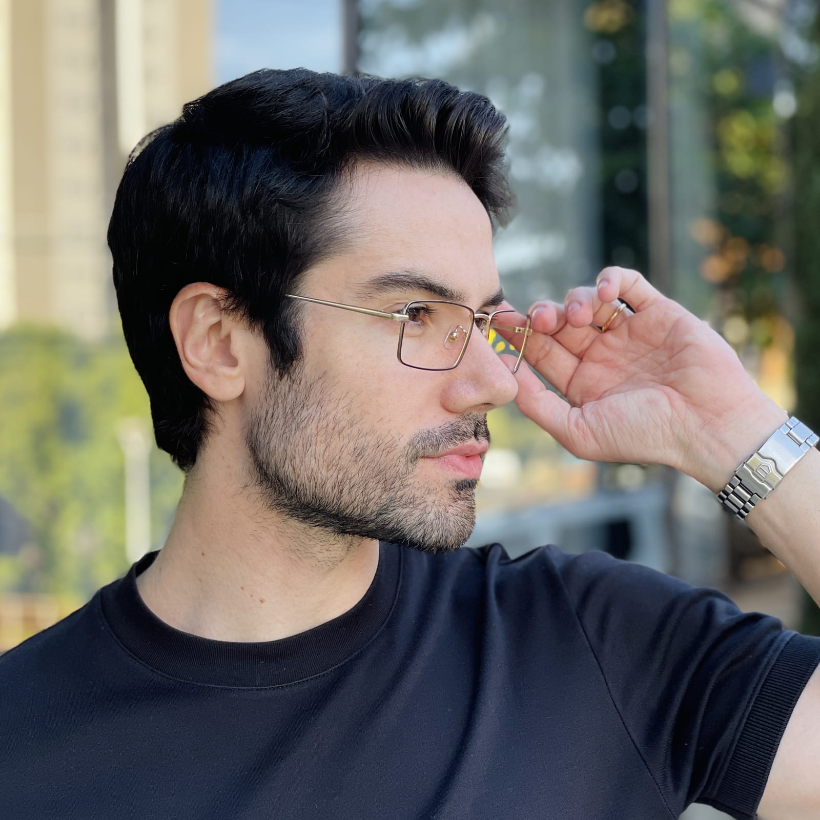 safine com br oculos de grau masculino retangular preto e dourado fabio 2 0 2 safine com br oculos de grau masculino retangular preto e dourado fabio 2 0 2