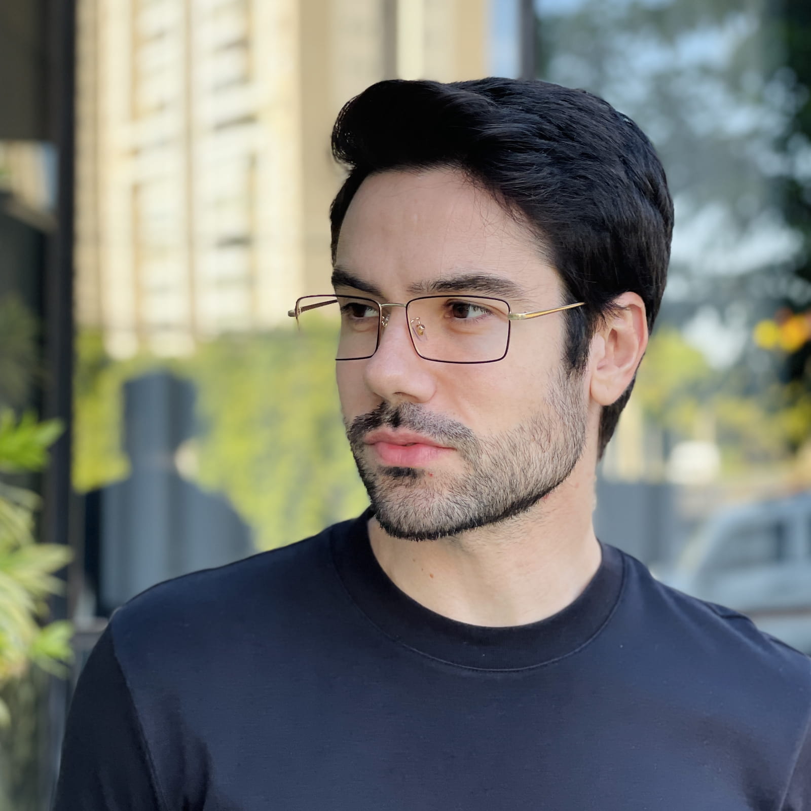safine com br oculos de grau masculino retangular preto e dourado fabio 2 0 3 safine com br oculos de grau masculino retangular preto e dourado fabio 2 0 3