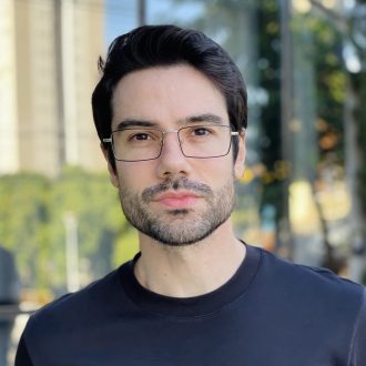 safine com br oculos de grau masculino retangular preto e prata fabio 2 0