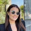 safine com br oculos de sol feminino redondo transparente cassia 3