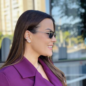 safine com br oculos de sol feminino retangular prata mirela 2