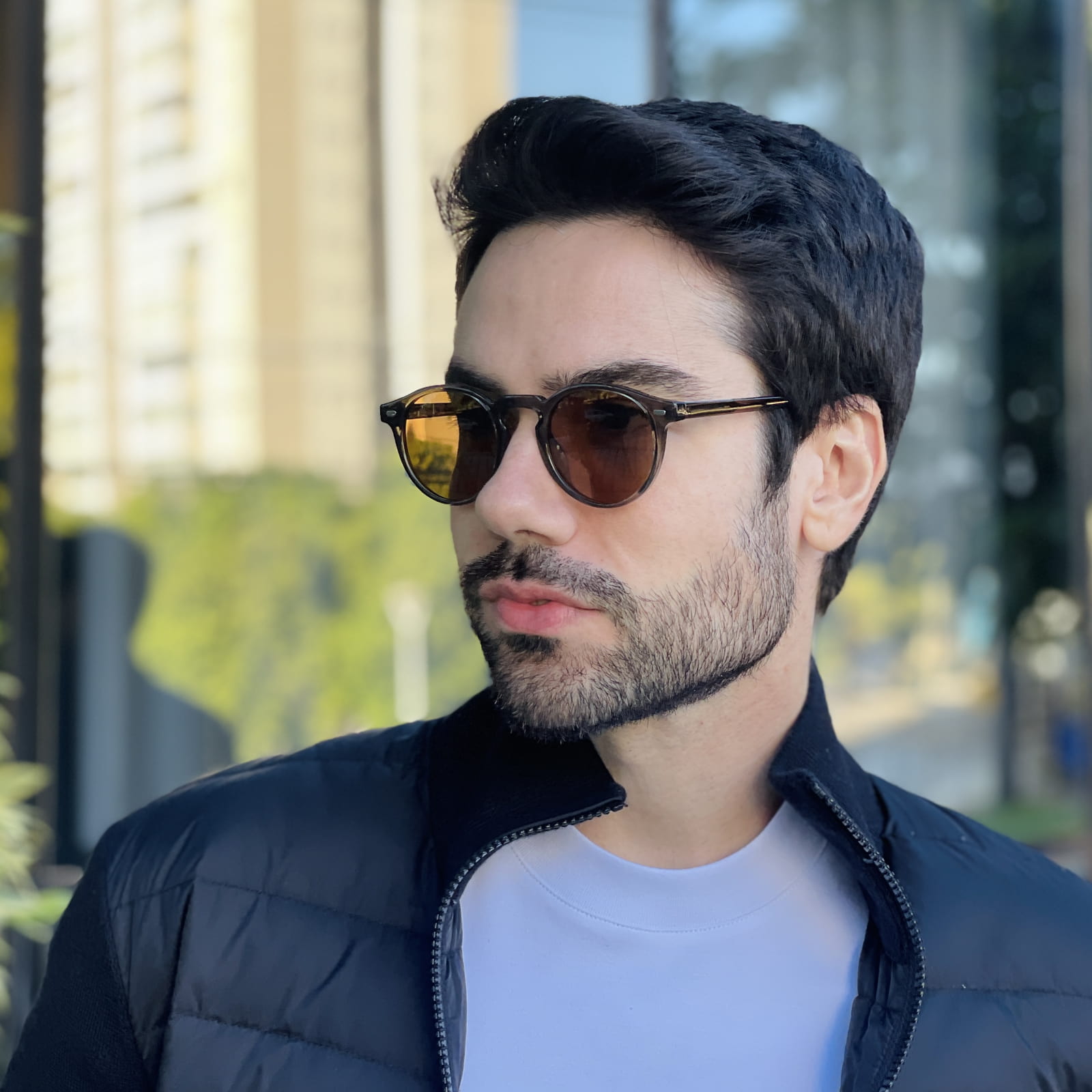 safine com br oculos de sol masculino redondo verde bernardo 3 safine com br oculos de sol masculino redondo verde bernardo 3