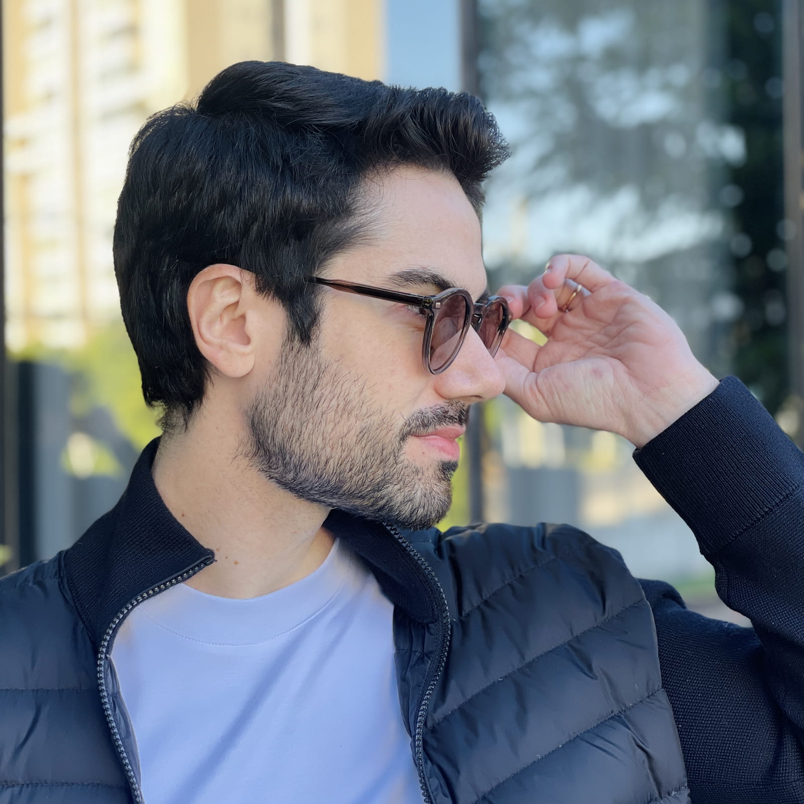 safine com br oculos de sol masculino redondo verde caue 2 safine com br oculos de sol masculino redondo verde caue 2