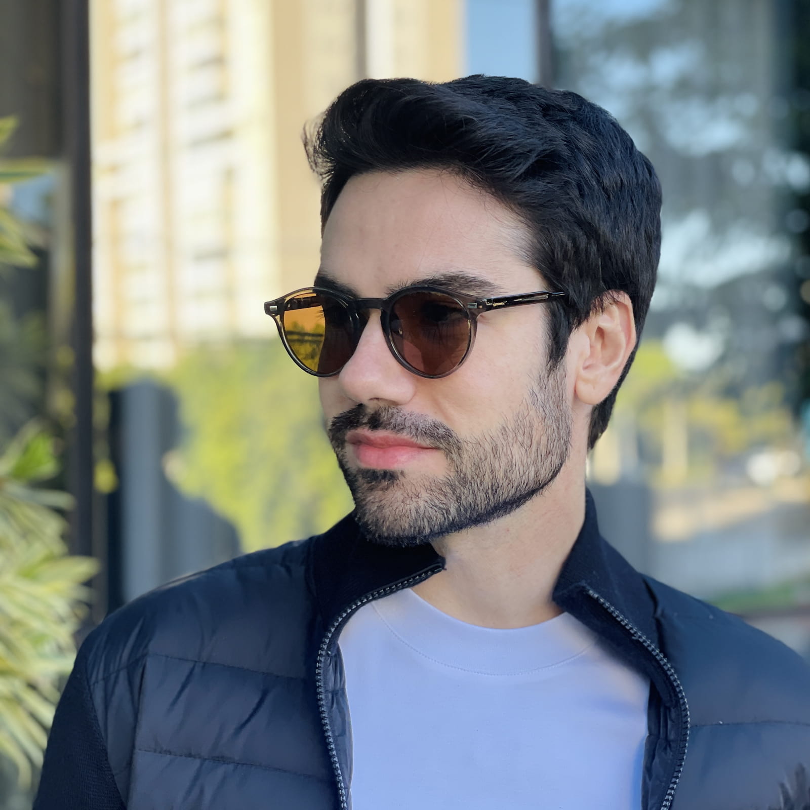 safine com br oculos de sol masculino redondo verde caue 3 safine com br oculos de sol masculino redondo verde caue 3