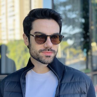 safine com br oculos de sol masculino redondo verde caue