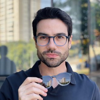 safine com br oculos 2 em 1 clip on masculino redondo azul alex 4