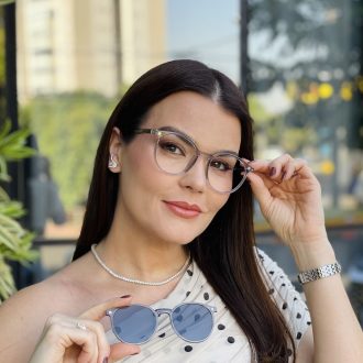 safine com br oculos 2 em 1 clip on redondo cinza transparente melissa 3 0 7