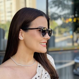 safine com br oculos 2 em 1 clip on redondo marrom e transparente melissa 2 0 2