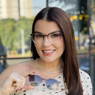safine com br oculos 2 em 1 clip on redondo marrom e transparente melissa 2 0 5
