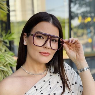 safine com br oculos de grau feminino aviador marsala karoline 2 0 3