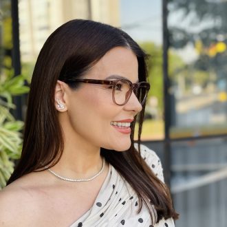 safine com br oculos de grau feminino quadrado marrom carla 2