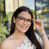 safine com br oculos de grau feminino quadrado marrom carla 3